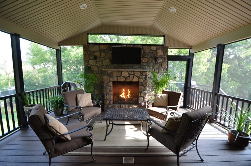 Creating A Fall Winter Outdoor Space, Enclose A Patio For Winter