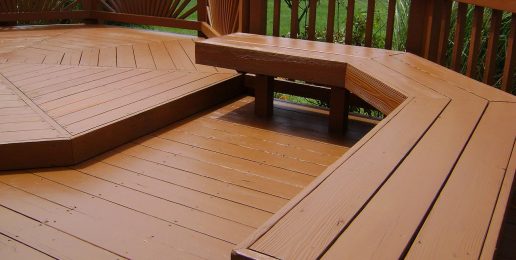 Deck with Bench
