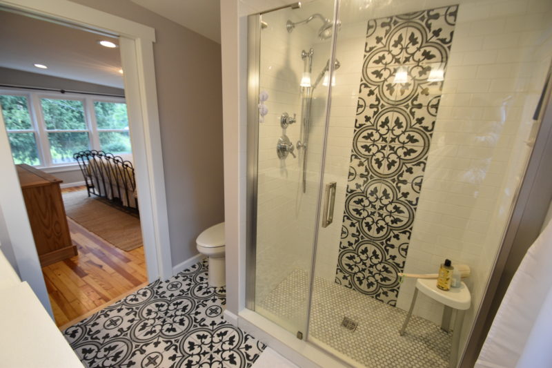 Renovated bathroom