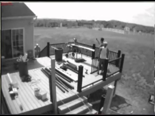 Video about Watch Time Lapse Video of a Custom Deck Built in 4 Days